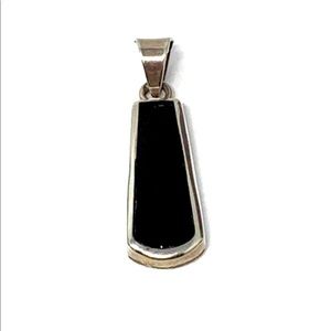 ♥️💕SOLD💕♥️Montero Taxco Onyx 950 Pendant